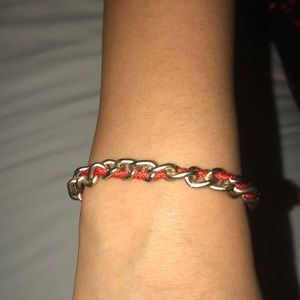 Red gold bracelet